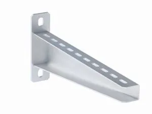 Консоль усиленная осн.400 мм (2,5 мм) INOX EKF ky400-INOX