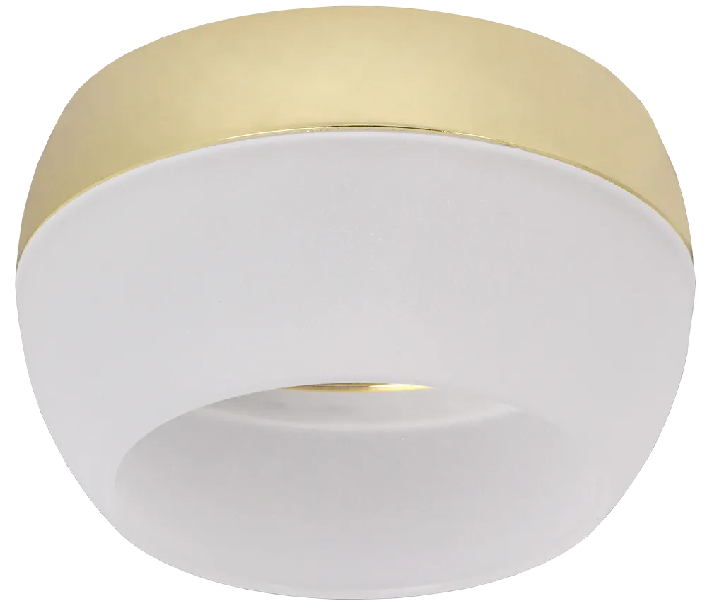 LIGHTING Светильник 4010 накладной потолочный под лампу GX53 золото IEK LT-UPB0-4010-GX53-1-K22