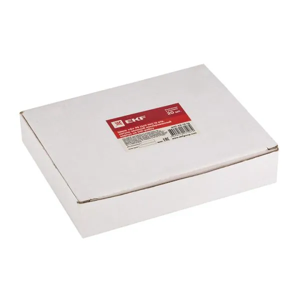 Шина "0" PE (6x9мм) 12 отв. латунь зеленый изолир. корп. на DIN-рейку EKF - Фото 6