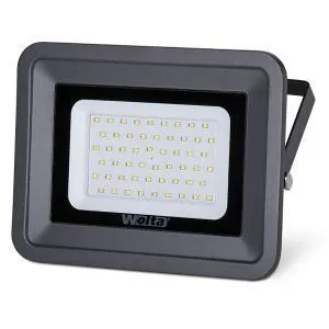 Прожектор светодиодный СДО 50Вт 4250лм 5500K IP65 (10шт/уп) WOLTA WFL-50W/06
