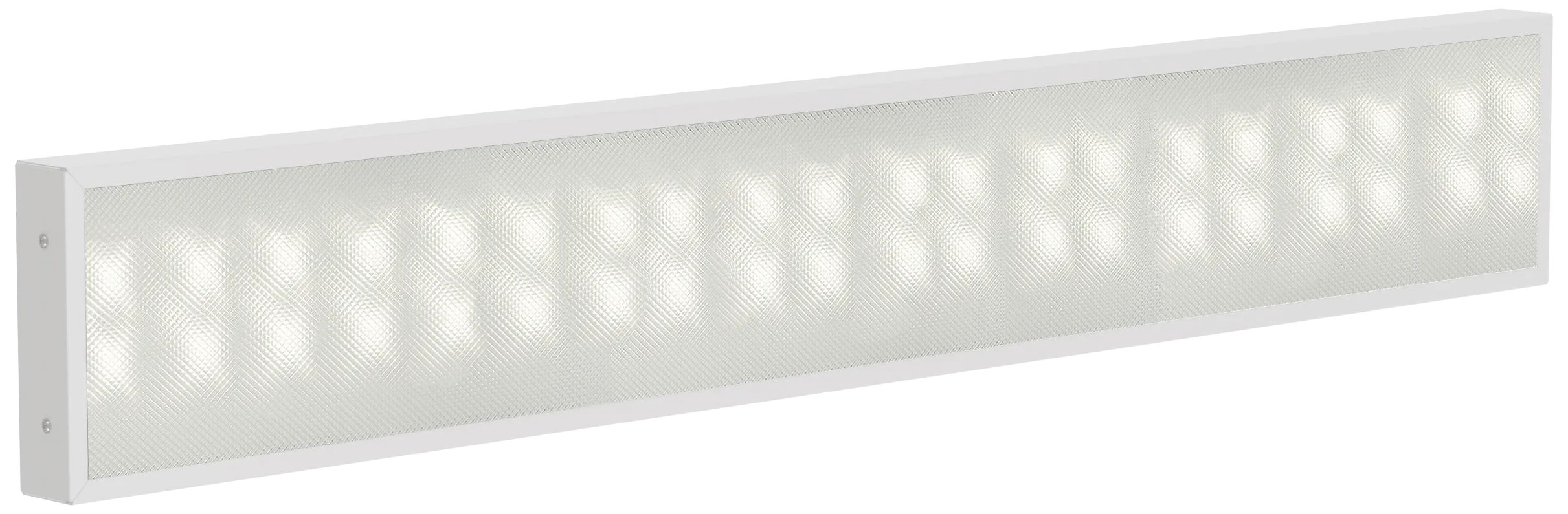 LIGHTING PRO Светильник светодиодный ДВО 1031 45Вт 4000К IP40 1195х180мм призма IEK - Фото 2