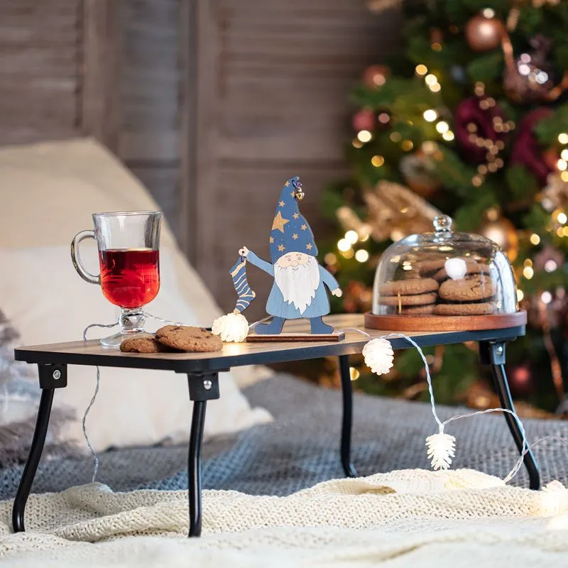 Деревянная фигурка Гном с носком 15х4х17 см NEON-NIGHT - Фото 2