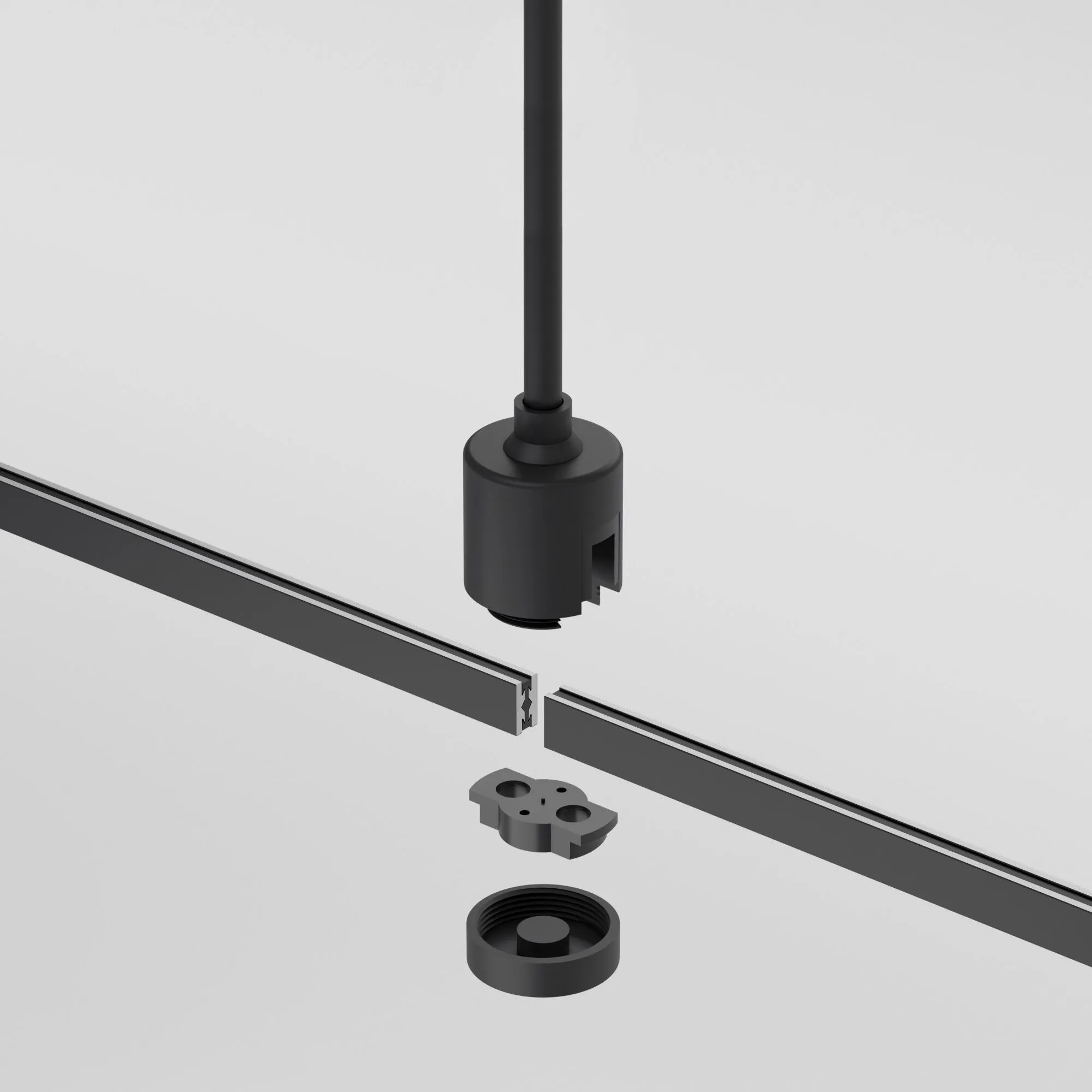 Esthetic Magnetic Декоративная стойка с коннектором h606mm MEDIUM 85153/00 - Фото 4