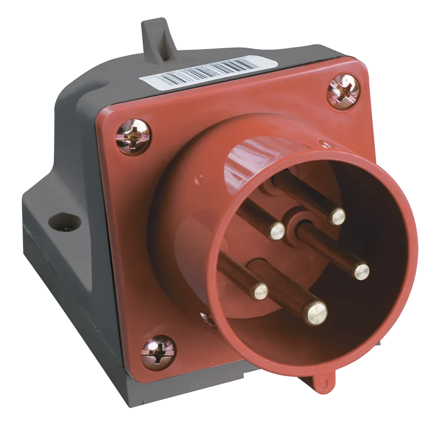 Вилка стационарная ССИ-515 3Р+РЕ+N 16А 380-415В IP44 IEK