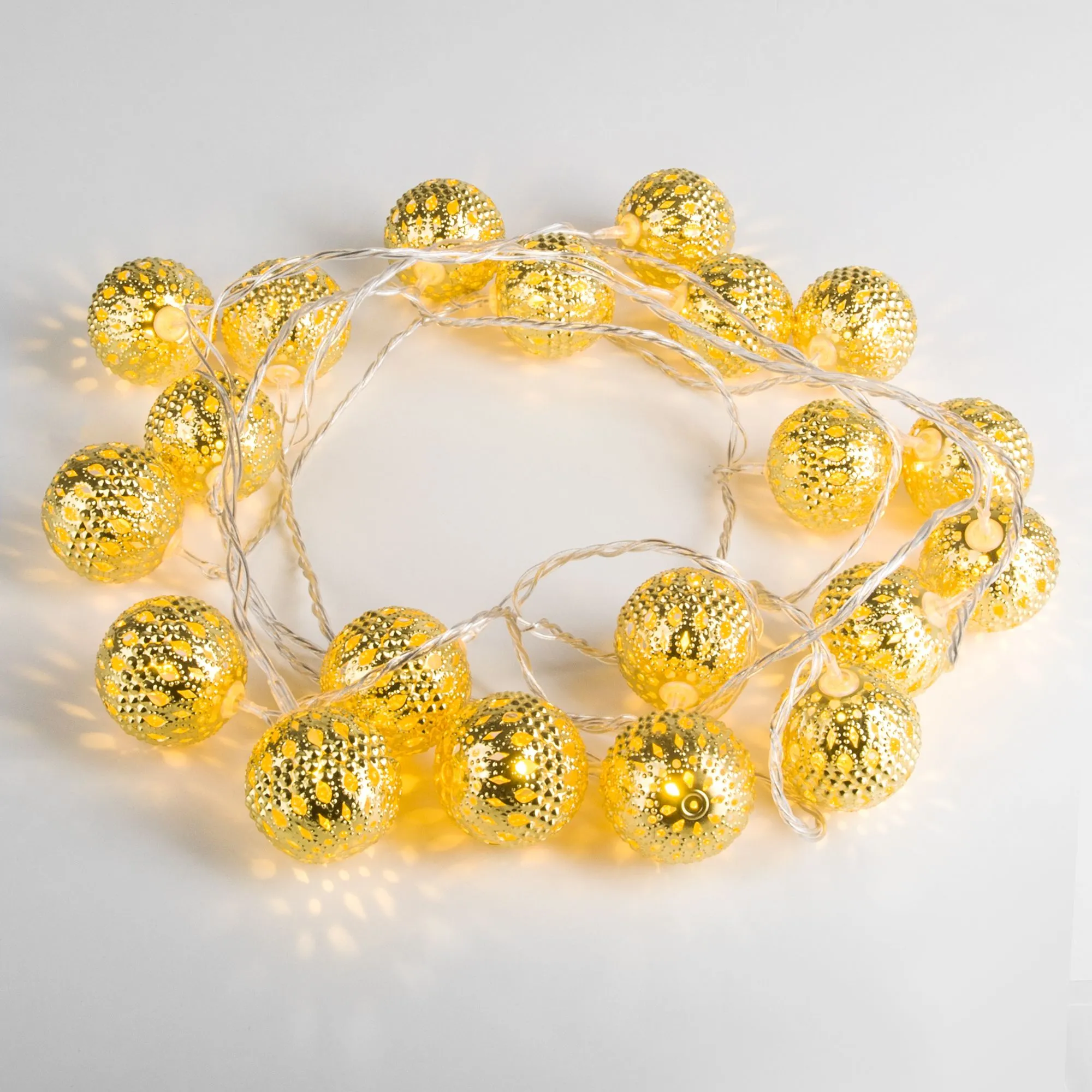 Гирлянда нить  золото/теплый белый с эффектом мерцания 2,8м IP20 400-003 Elektrostandard Eurosvet - Фото 5