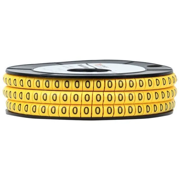 Маркер кабельный 1,5 мм2 "0" (1000 шт.) (ЕС-0) EKF - Фото 3