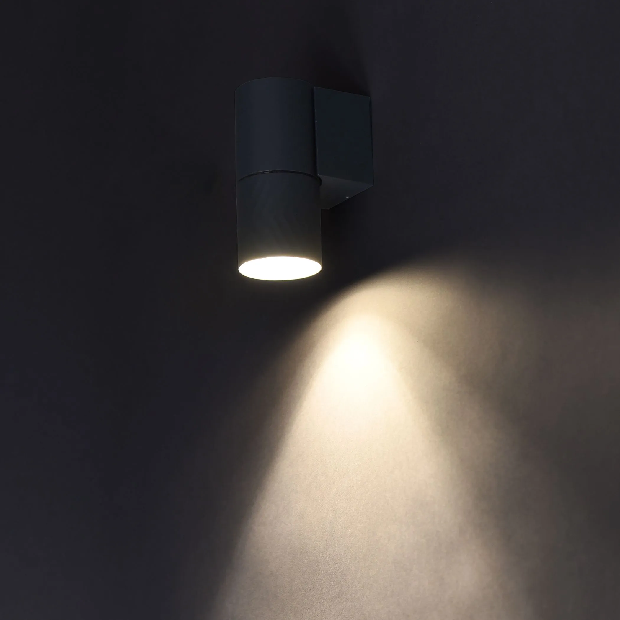 LIGHTING Светильник уличный 5107 настенный под лампу GU10 IP65 серый IEK - Фото 3