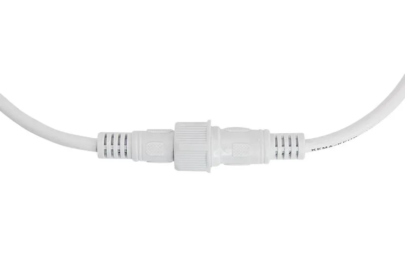 Соединительный кабель (5pin) герметичный (IP67) 5х0.5мм²  белый  REXANT - Фото 3