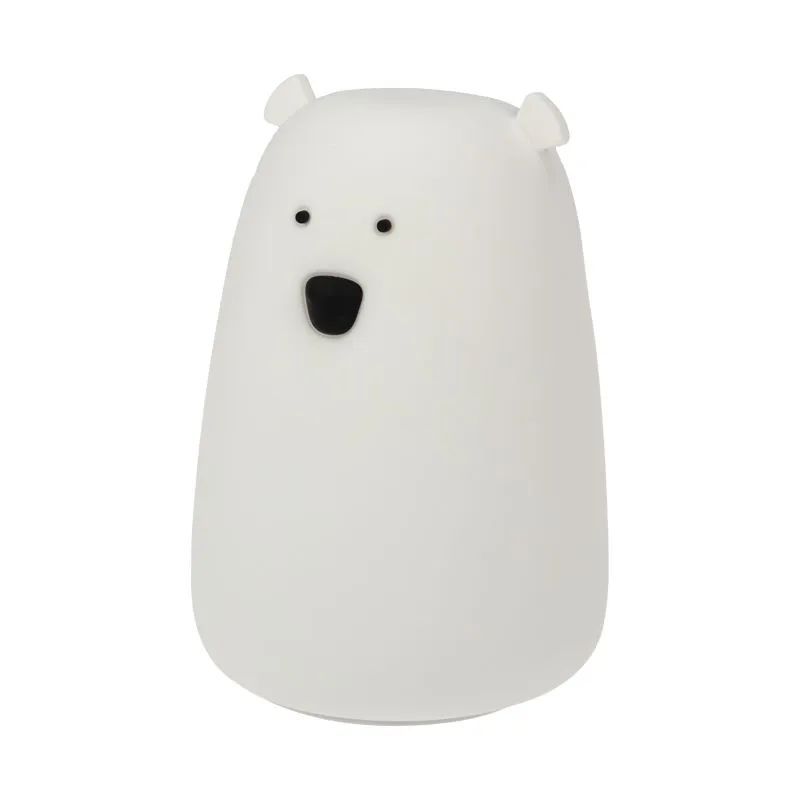 Силиконовый ночник Медведь - Фото 3