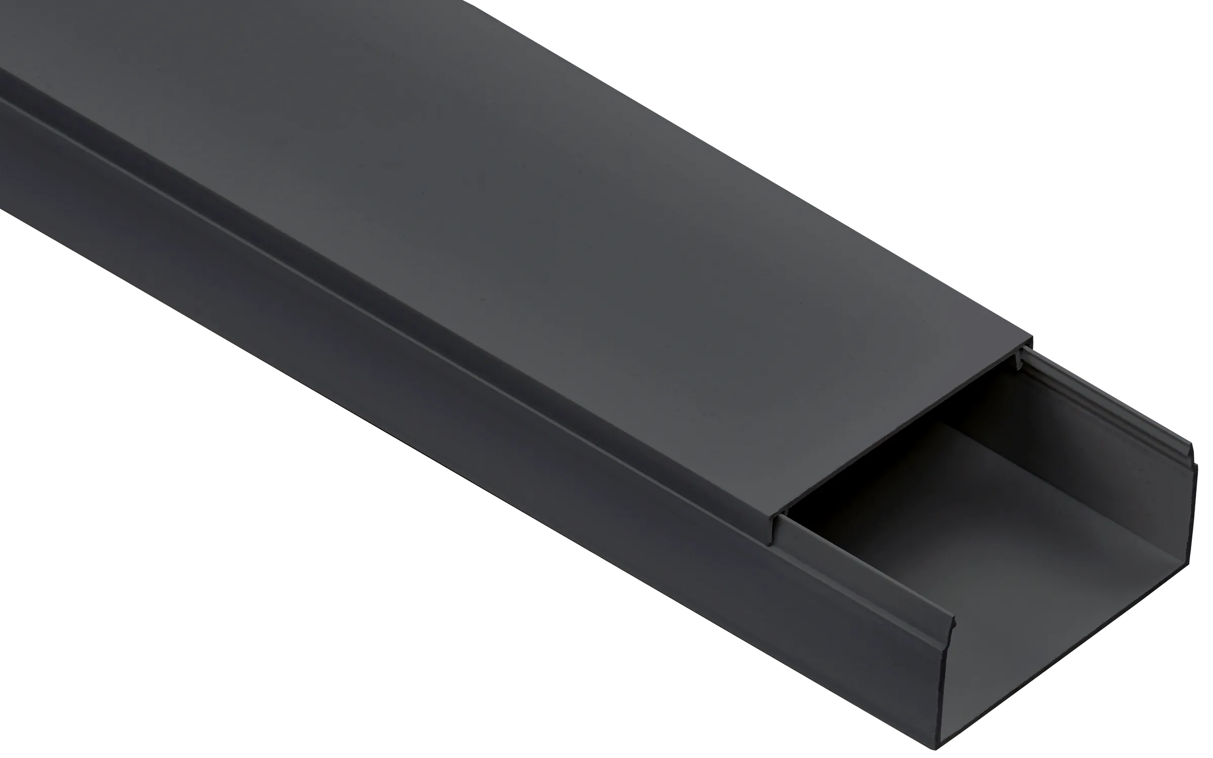 Кабель-канал 80х40 "ЭЛЕКОР" черный (10м) IEK