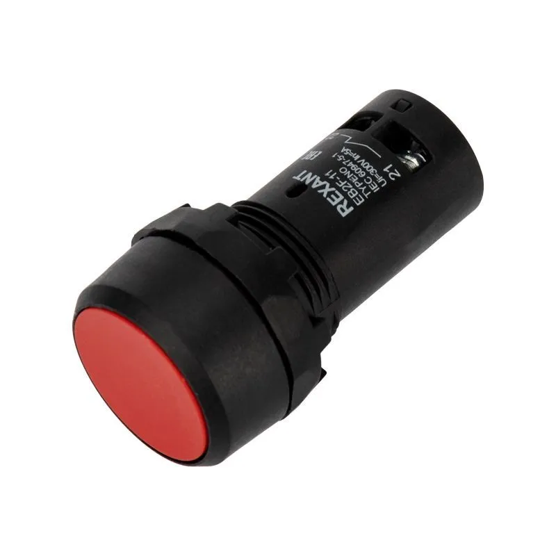Кнопка EB22 возвратная красная NO+NC 300 В 36-5530
