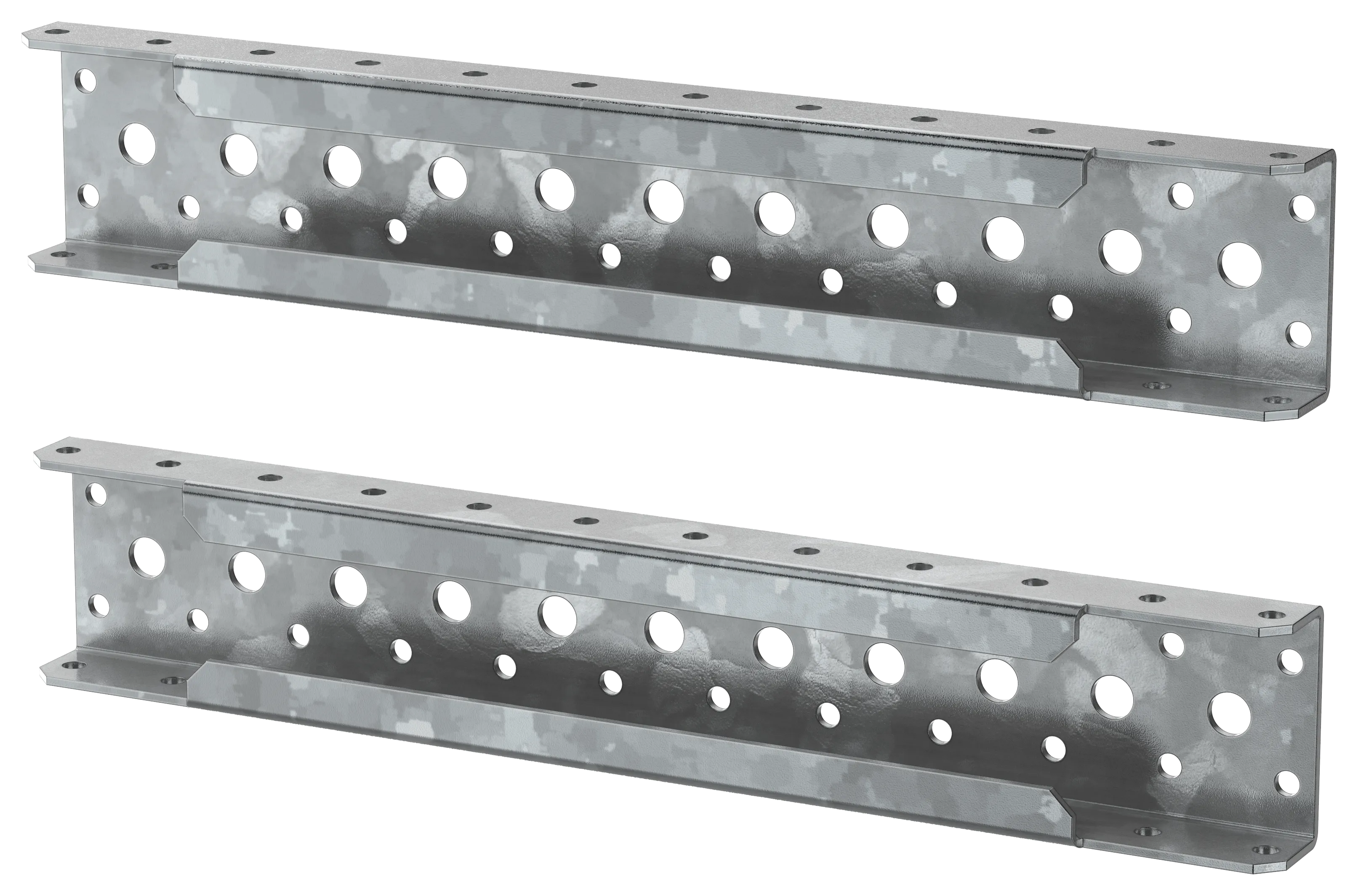 FORMAT Профиль монтажный 50х25 в шкаф 400мм (2шт/упак) IEK FO-00-PRM-040