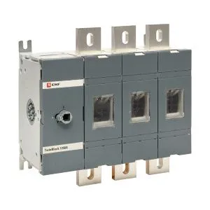 Рубильник 1250A 3P без рукоятки управления TwinBlock EKF tb-s-1250-3p