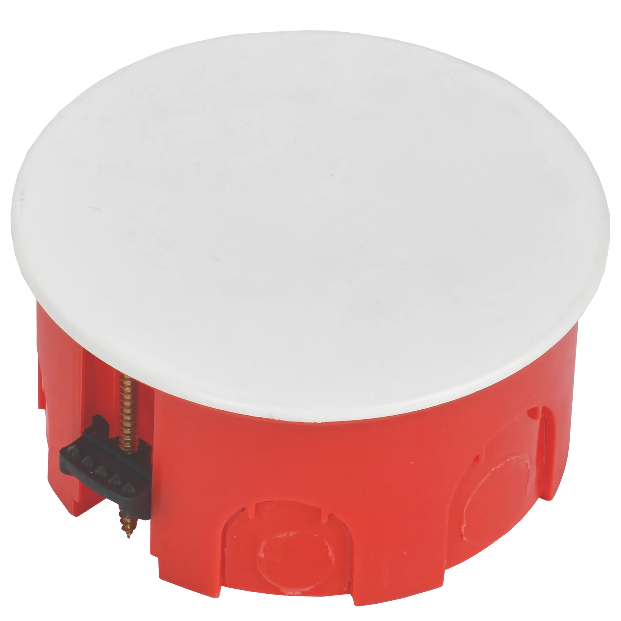 Коробка распаячная КМ41025 для полых стен безгалогенная (HF) D=80х40мм с пластиковыми лапками IEK - Фото 5