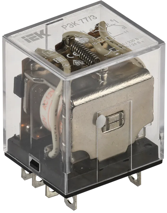 Реле РЭК77/3(LY3) 10А 12В AC IEK