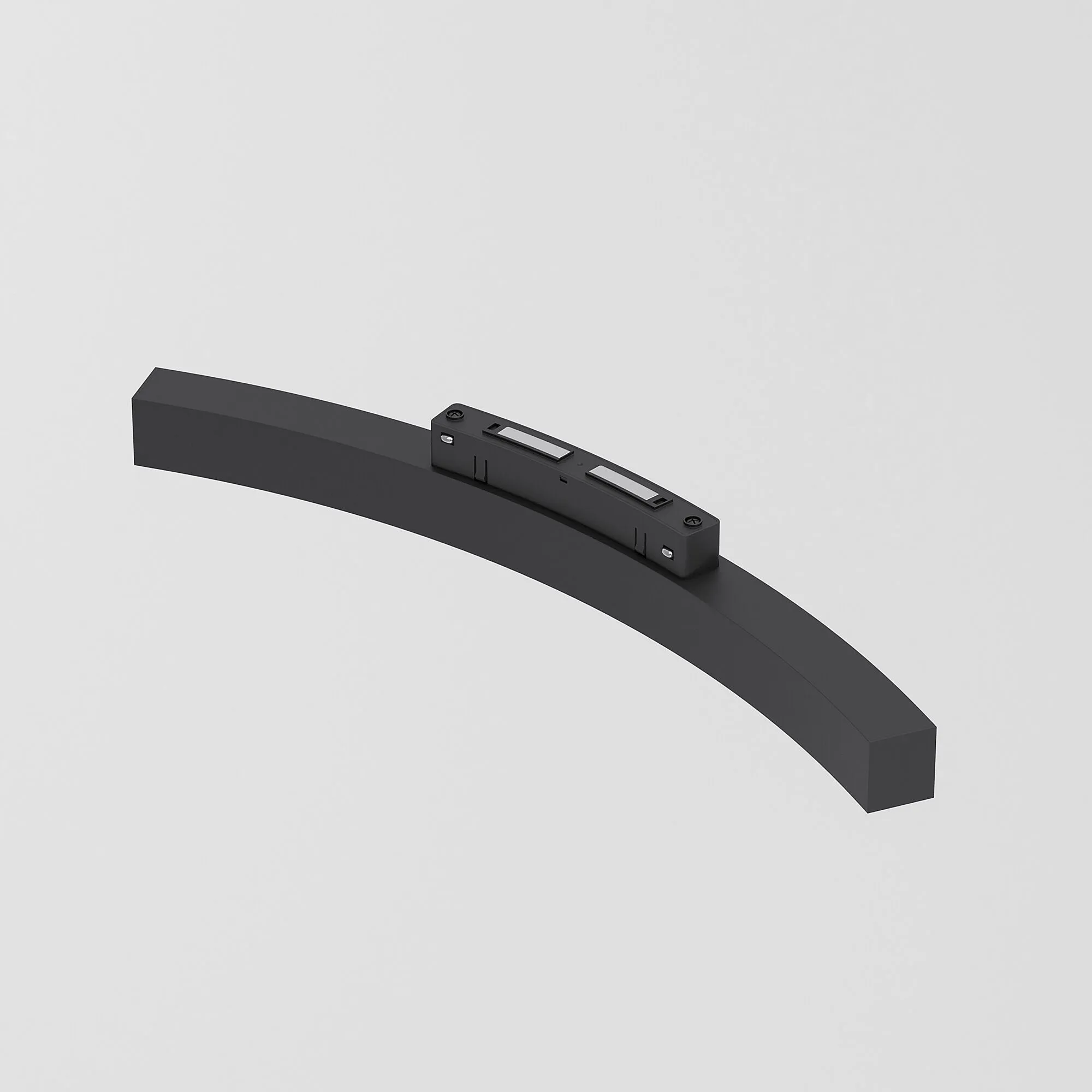 Slim Magnetic Трековый светильник для радиусного шинопровода 12W 4200K Intenso чёрный Ø800мм - Фото 5