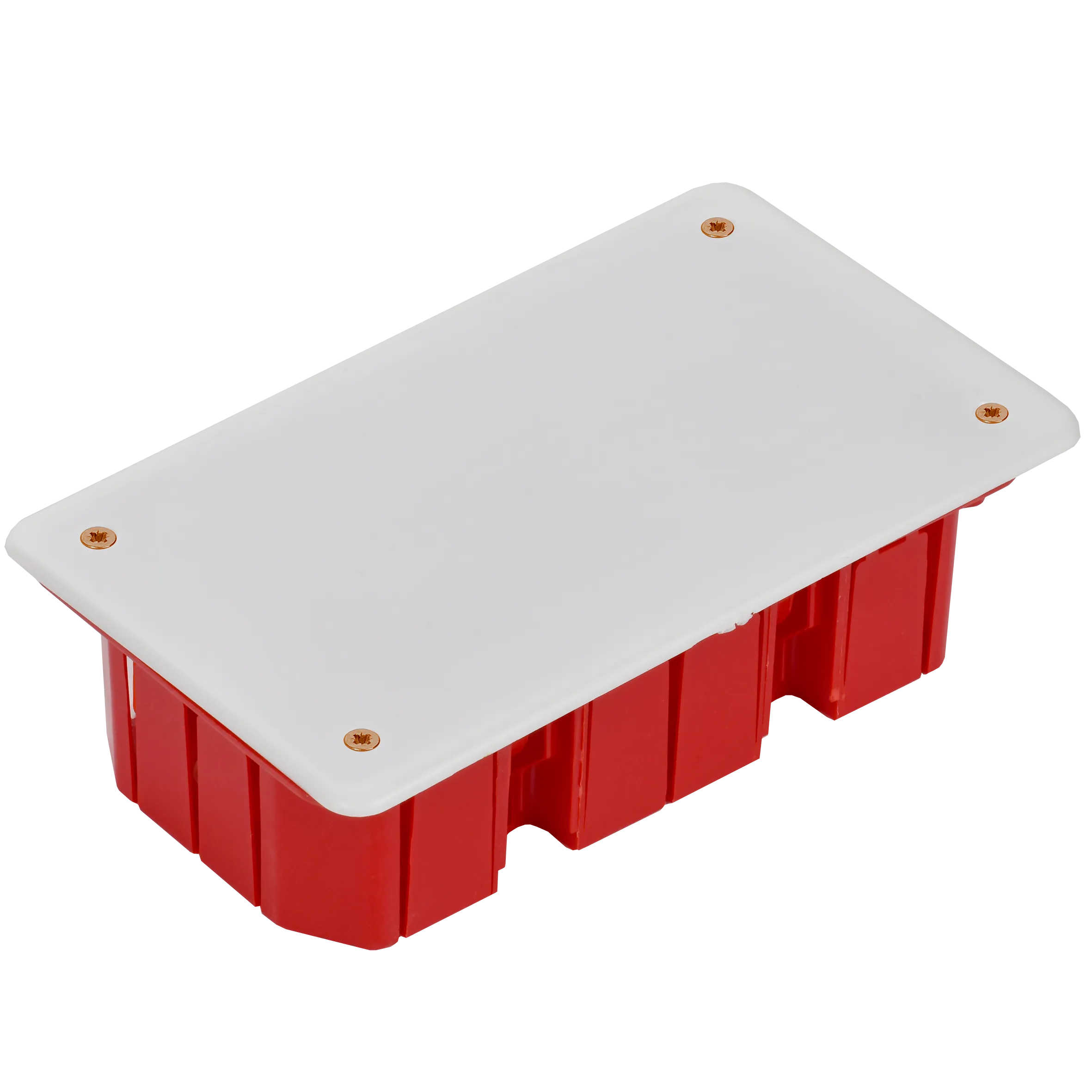 Коробка распаячная КМ41006 для твердых стен безгалогенная (HF) 172х96х45мм с саморезами с крышкой IEK - Фото 6