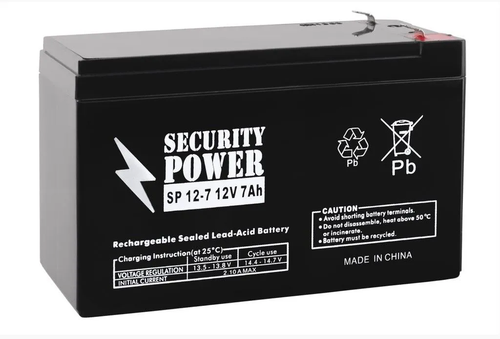 Аккумуляторная батарея Security Power SP 12-7 12V/7Ah