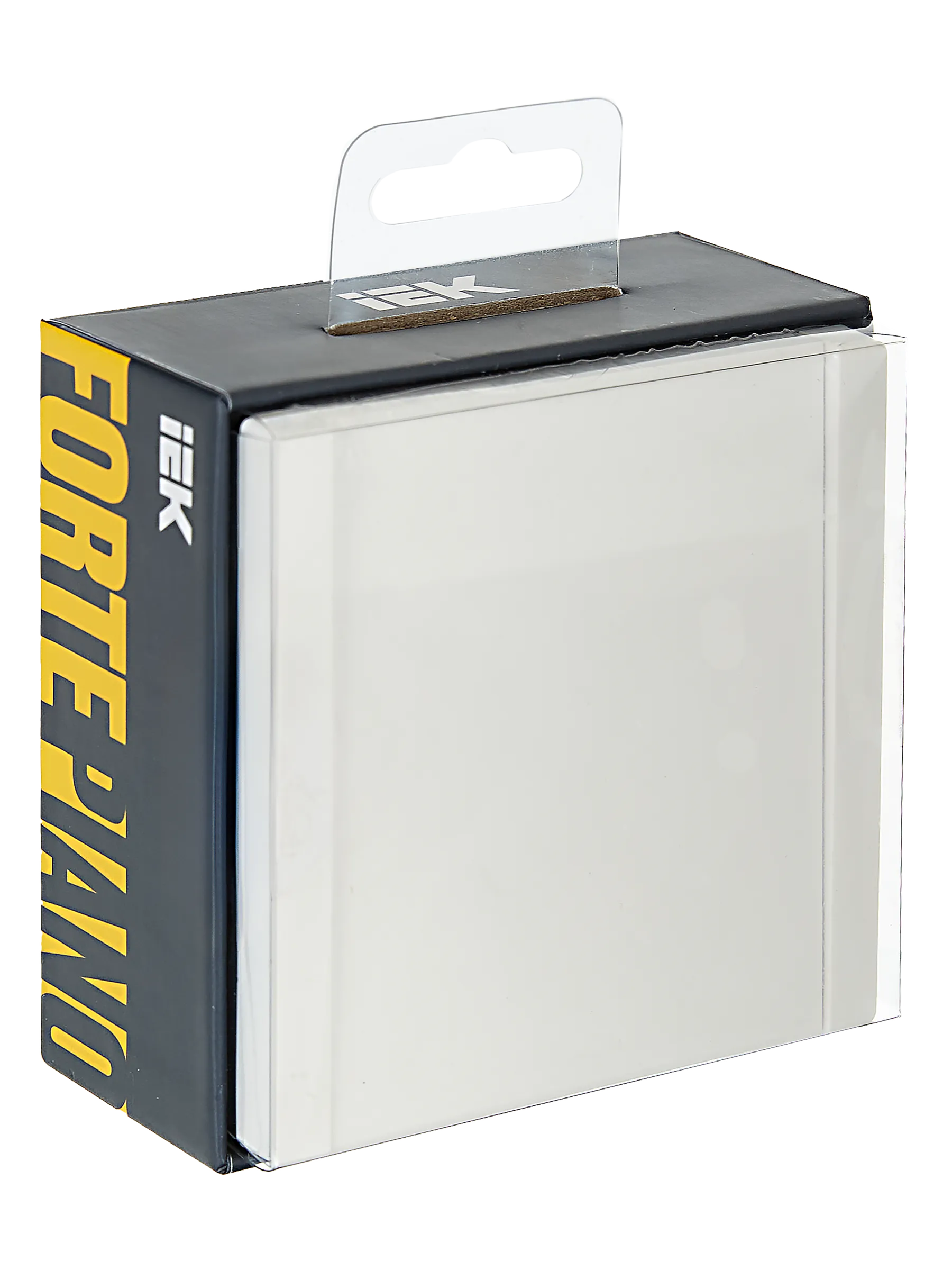 FORTE&PIANO Выключатель 1-клавишный 10А FP201 белый IEK - Фото 2