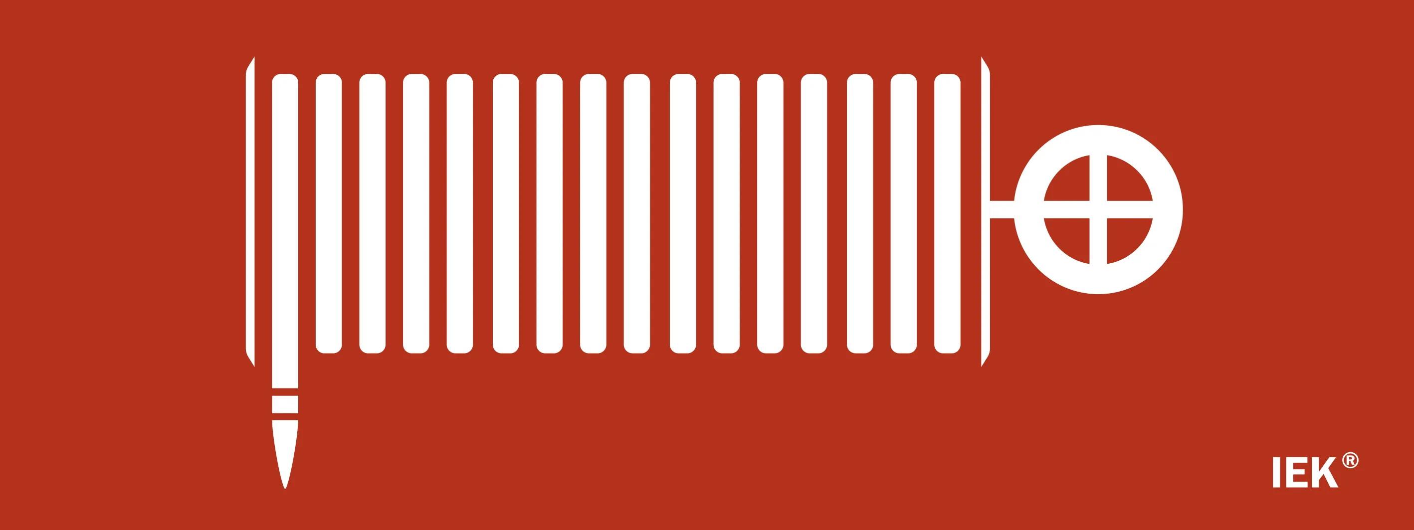 Этикетка самоклеящаяся 240х90мм "Пожарный кран" IEK