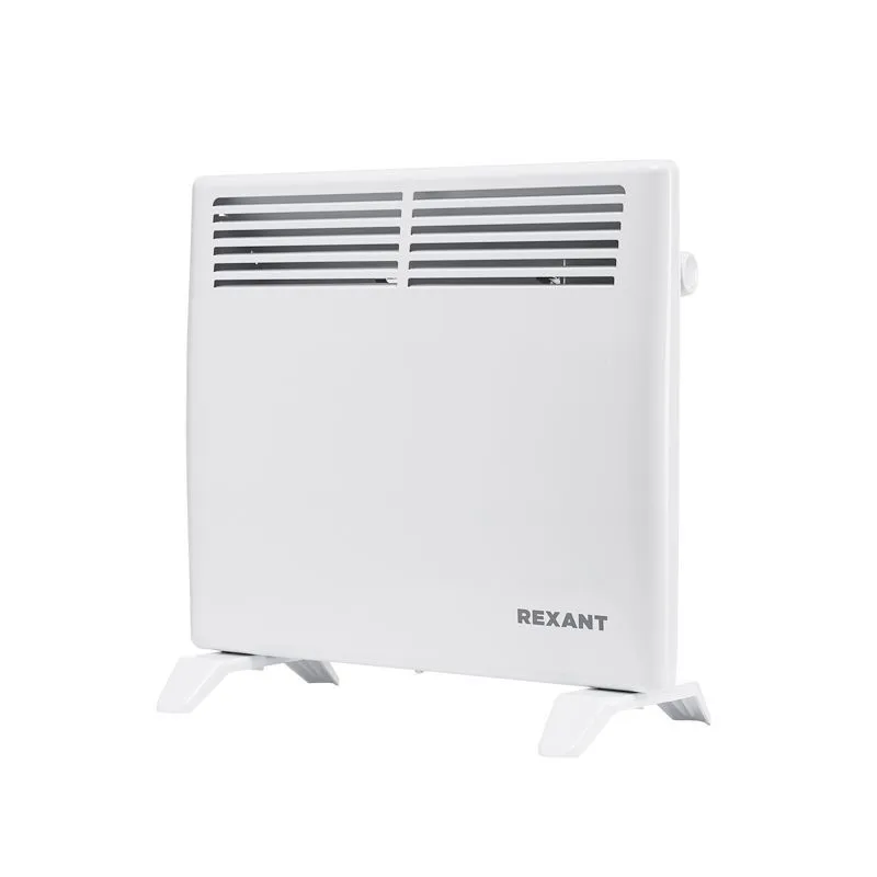 Конвектор электрический с механическим термостатом, 1кВт, СТИЧ-нагревательный элемент, ножки REXANT 60-0118