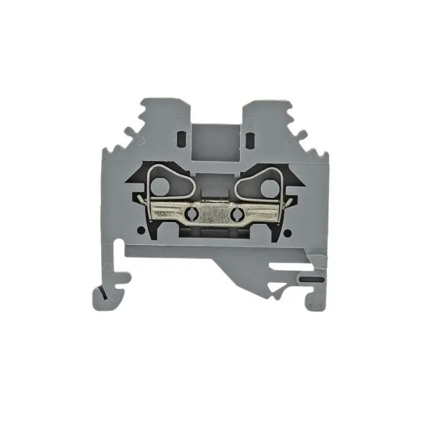 Колодка клеммная пружинная JXB-S-2.5 24А серая EKF
