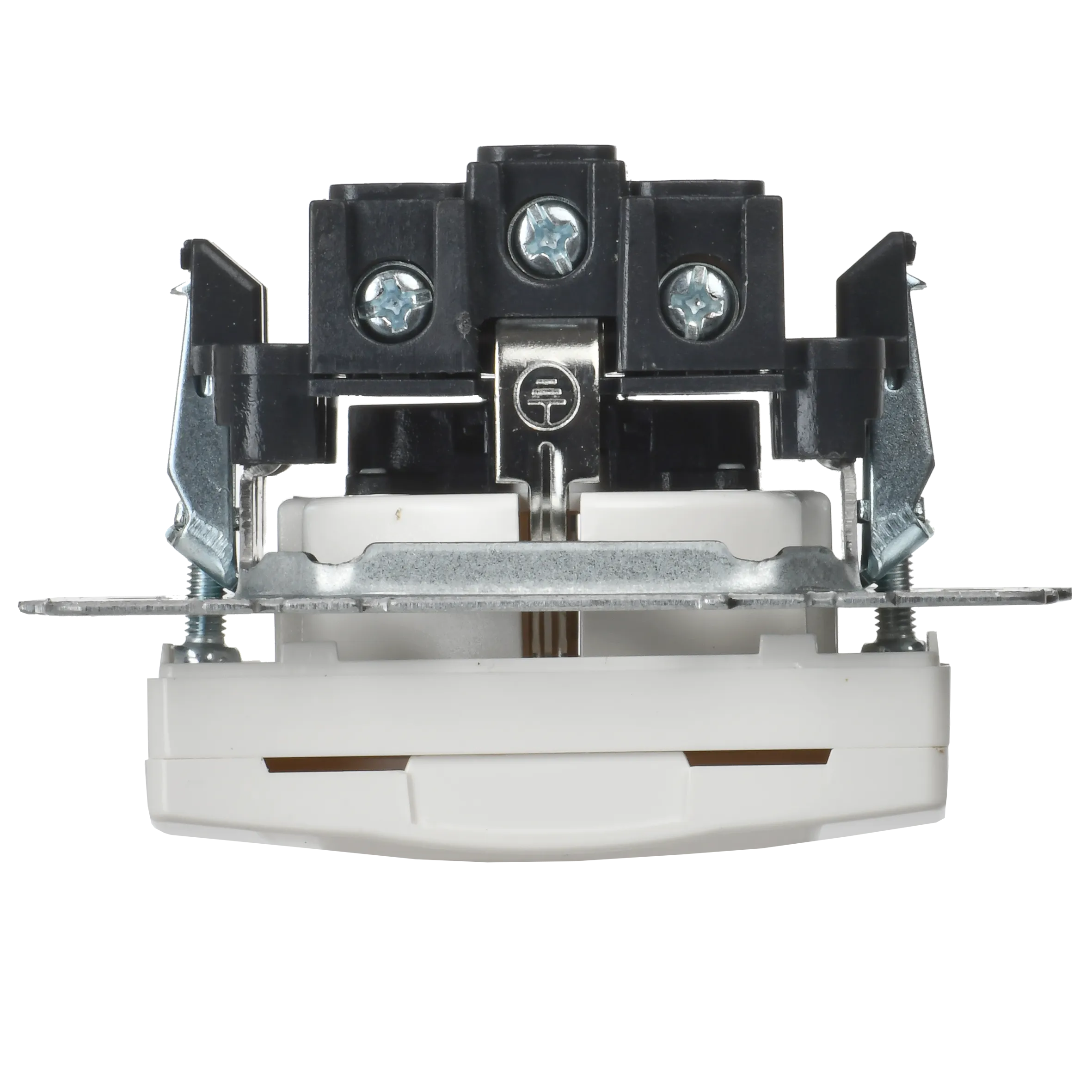 BRITE Розетка 1-местная с заземлением с защитными шторками и крышкой 16А IP20 РСбш10-3-БрБ белый IEK - Фото 7