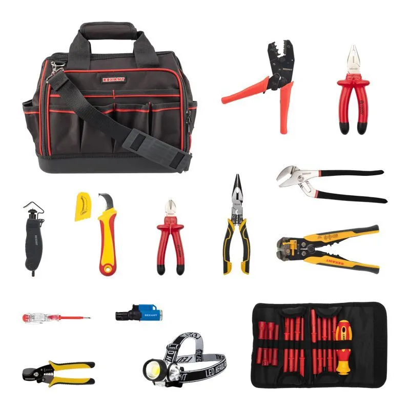 Набор инструментов электрика, 21 предмет REXANT 12-4693-2