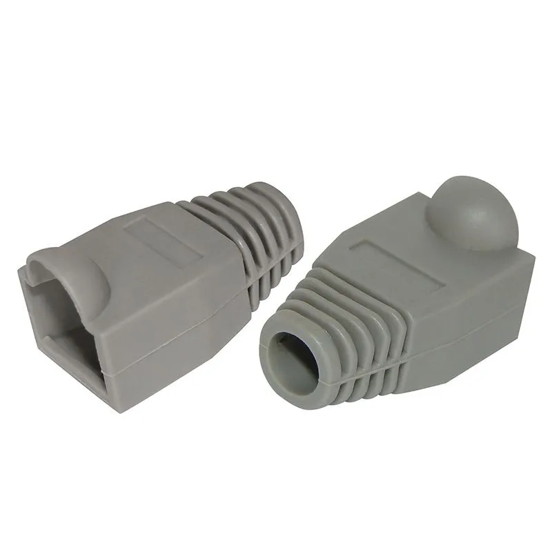 Колпачок защитный для штекера 8Р8С (RJ-45), серый, 2шт. REXANT - Фото 4