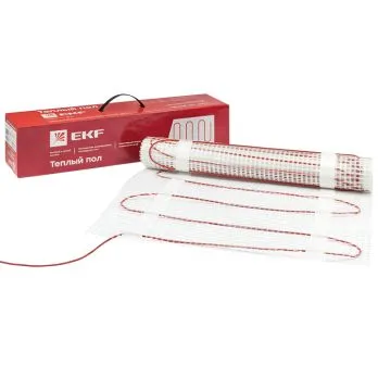 Теплый пол (мат нагревательный) "Уют" 1 кв. м. 150 Вт EKF