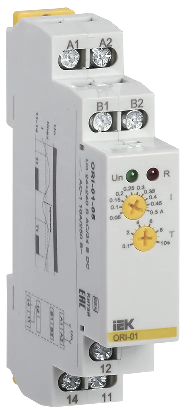 Реле контроля тока ORI 0,05-0,5А 24-240В AC/24В DC IEK