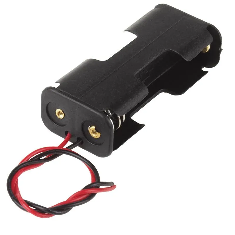 Батарейный отсек 2xAA (с проводами, двухсторонний)