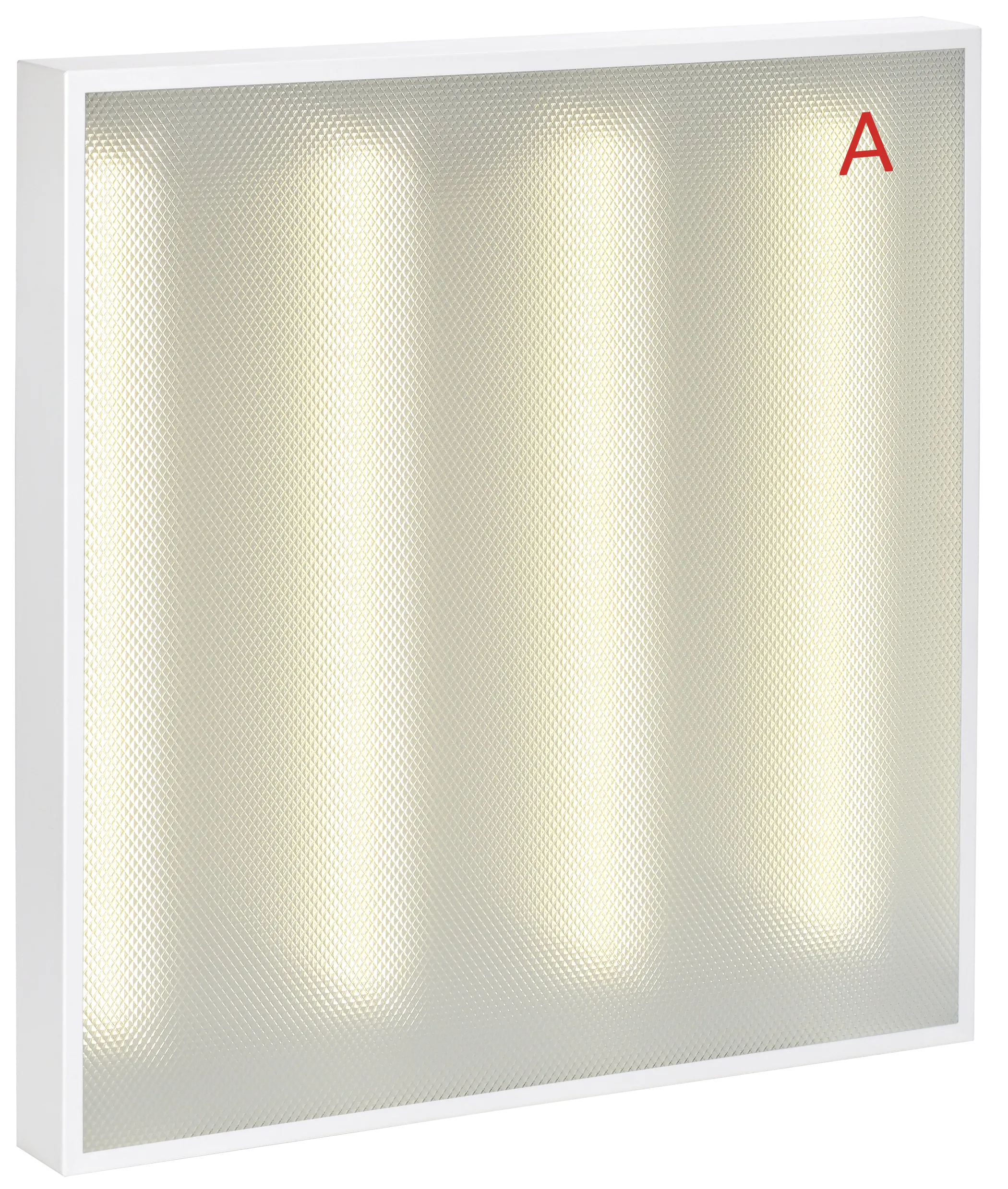 LIGHTING PRO Светильник светодиодный ДВО 2001A 30Вт 3000К IP40 588х588мм Грильято призма БАП 3ч IEK - Фото 4