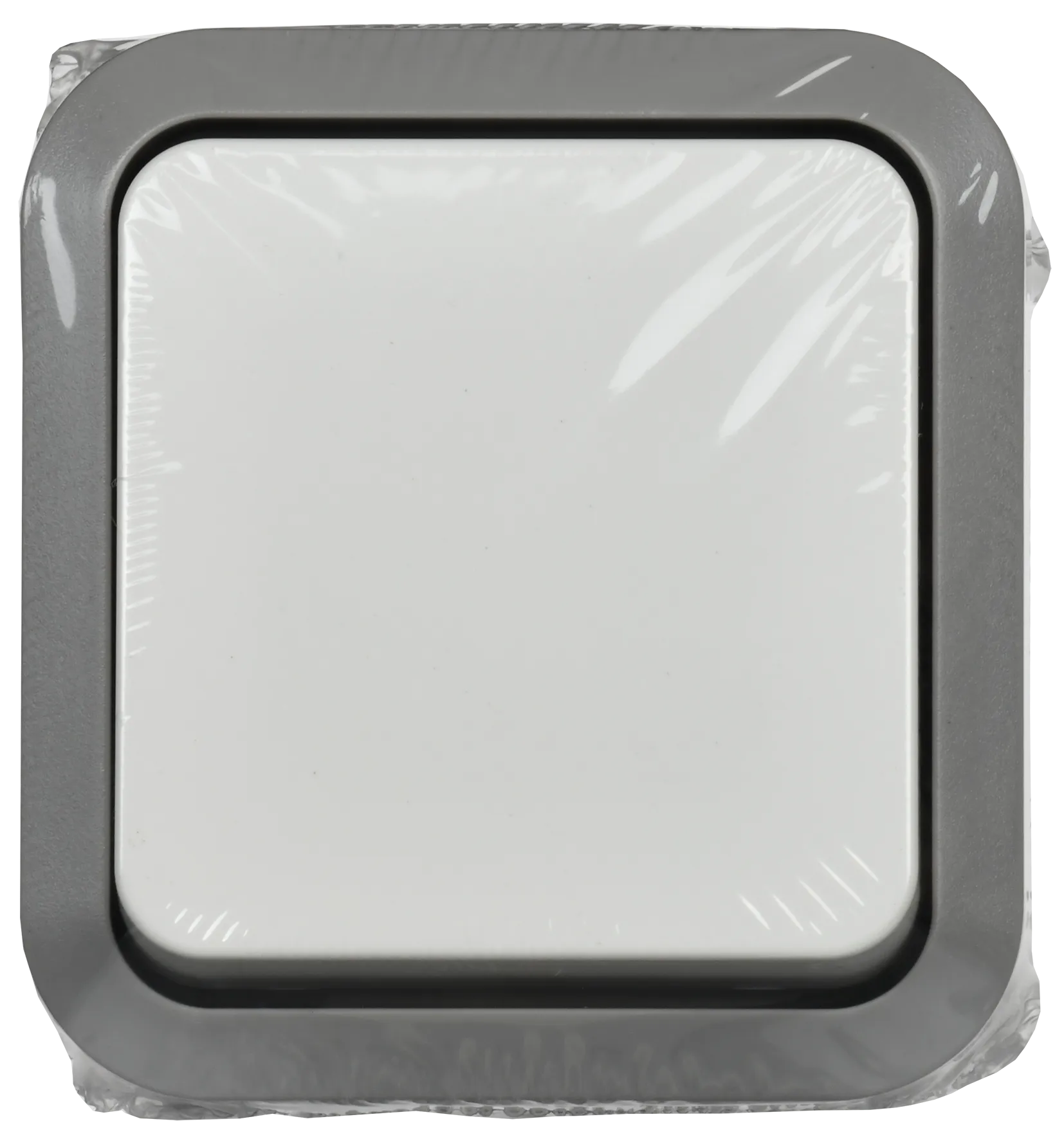 TORS Переключатель одноклавишный 10А IP55 TS201 серо-белый IEK - Фото 2