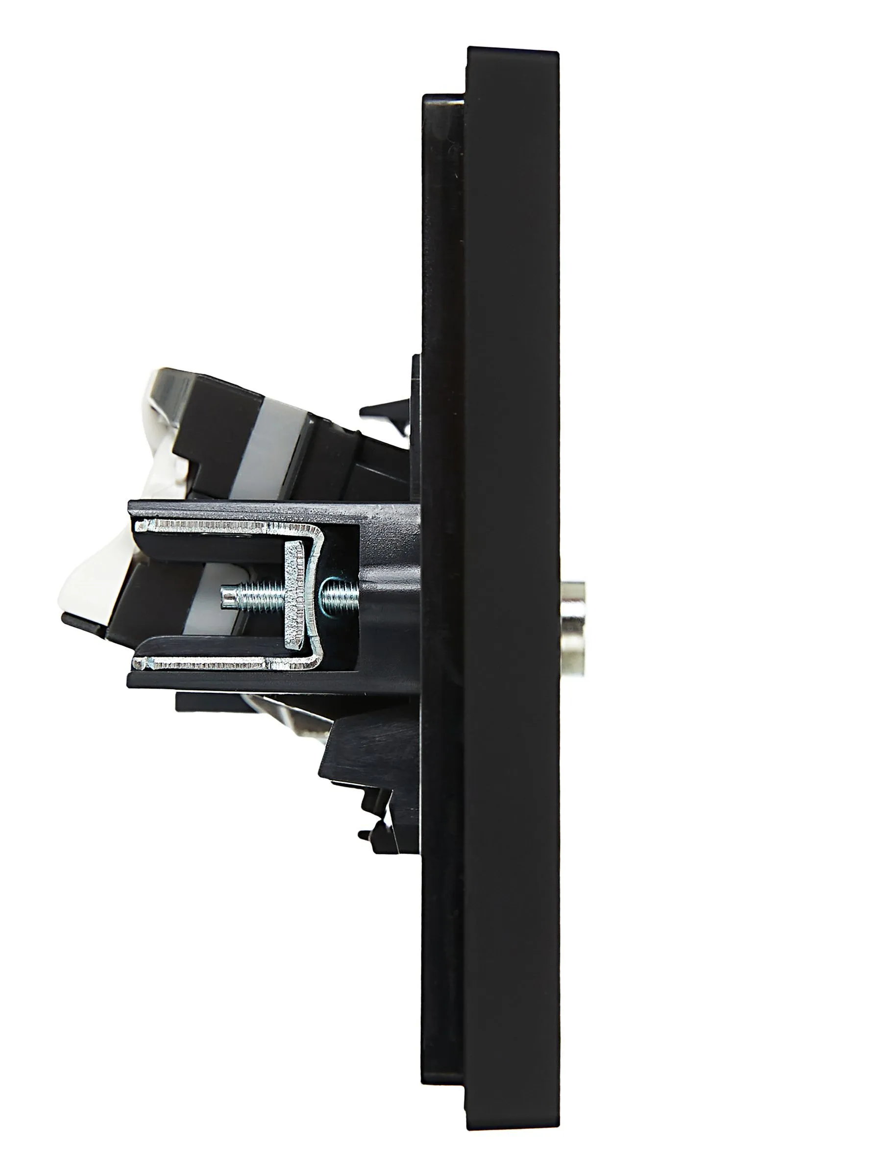 FORTE&PIANO Розетка двойная TV+RJ45 кат.5E FP136 черный IEK - Фото 4