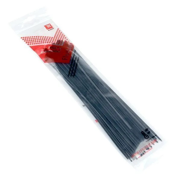 Хомут P6.6 стандартный (ч), 3.6x250 (50шт) FlexLock