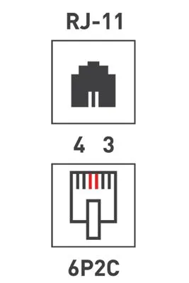 Розетка телефонная внешняя, 1 порт UTP, RJ-11 (6P2C), CAT 3 PROconnect - Фото 3
