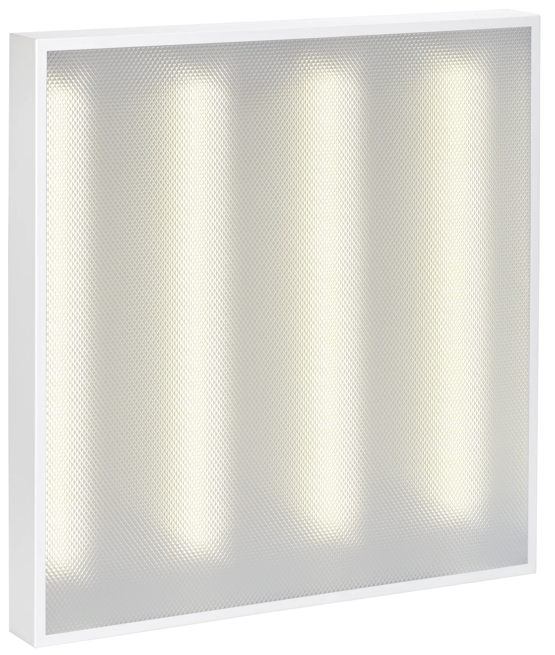 LIGHTING PRO Светильник светодиодный ДВО 2001 45Вт 4000К IP40 588х588мм Грильято призма IEK - Фото 6