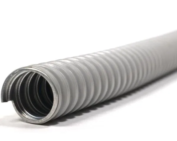 Металлорукав в ПВХ изоляции МРПИ НГ  32  (20 м/уп.) серый ГОФРОМАТИК (ЗЭТАРУС)