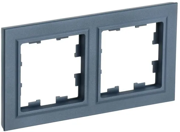 BRITE Рамка 2-местная РУ-2-БрМ маренго IEK BR-M22-K35