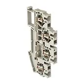 Колодка клеммная пружинная двойная JXB-ST-2.5 26А серая EKF plc-jxb-st-2.5-4-2