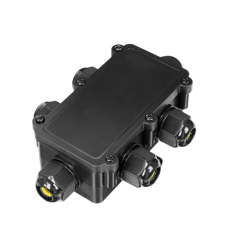 Герметичный соединитель WOLTA WTB-WBQ/02B IP68 черный 162х108х38мм 1/1/100