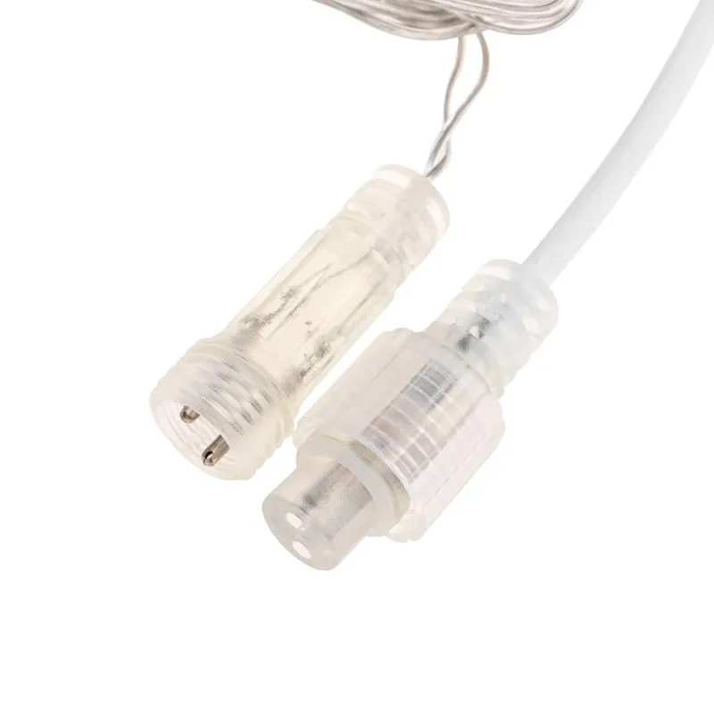 Гирлянда светодиодная Айсикл (бахрома) 25х0,6м, c эффектом мерцания, прозрачный провод, IP44, 230В, диоды БЕЛЫЕ, 588LED NEON-NIGHT - Фото 5