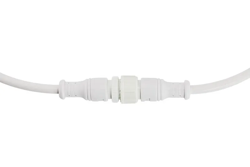 Соединительный кабель (3pin) герметичный (IP67) 3х0.5мм²  белый  REXANT - Фото 3