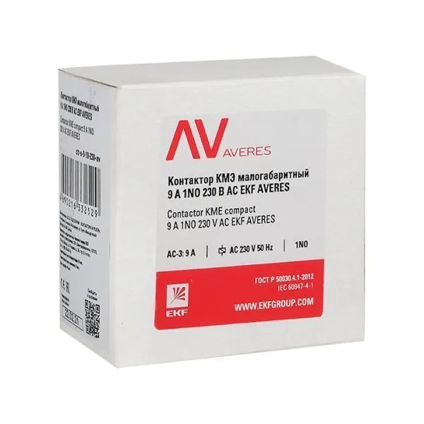 КМЭ 9А 1NO 400В АС EKF AVERES - Фото 7