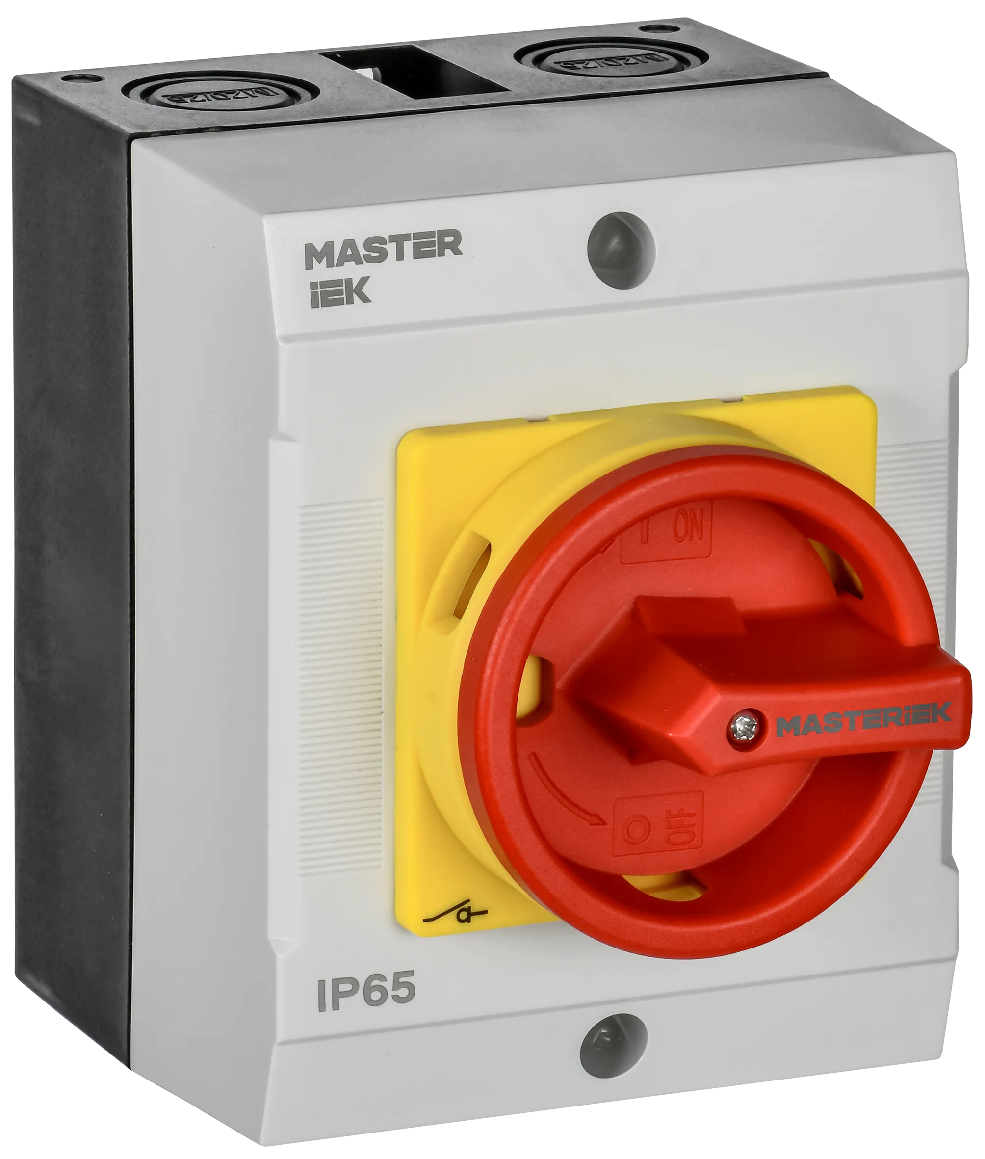 Переключатель кулачковый в боксе закрытая рукоятка аварийная 16А схема 90 IEK