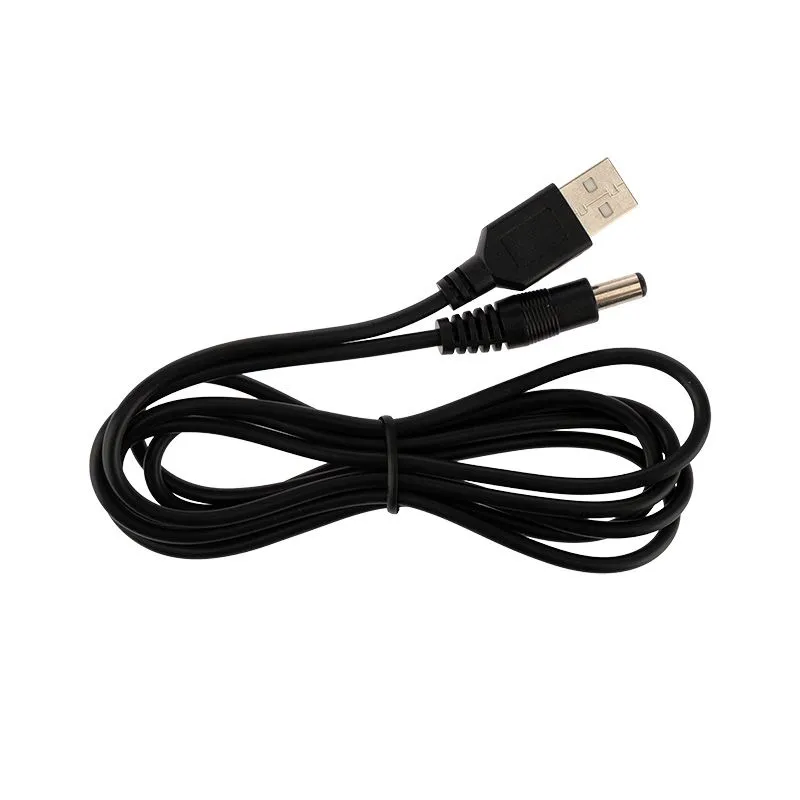 Кабель USB штекер - DC разъем питание 2,1х5,5 мм, длина 1,5 метра REXANT - Фото 2