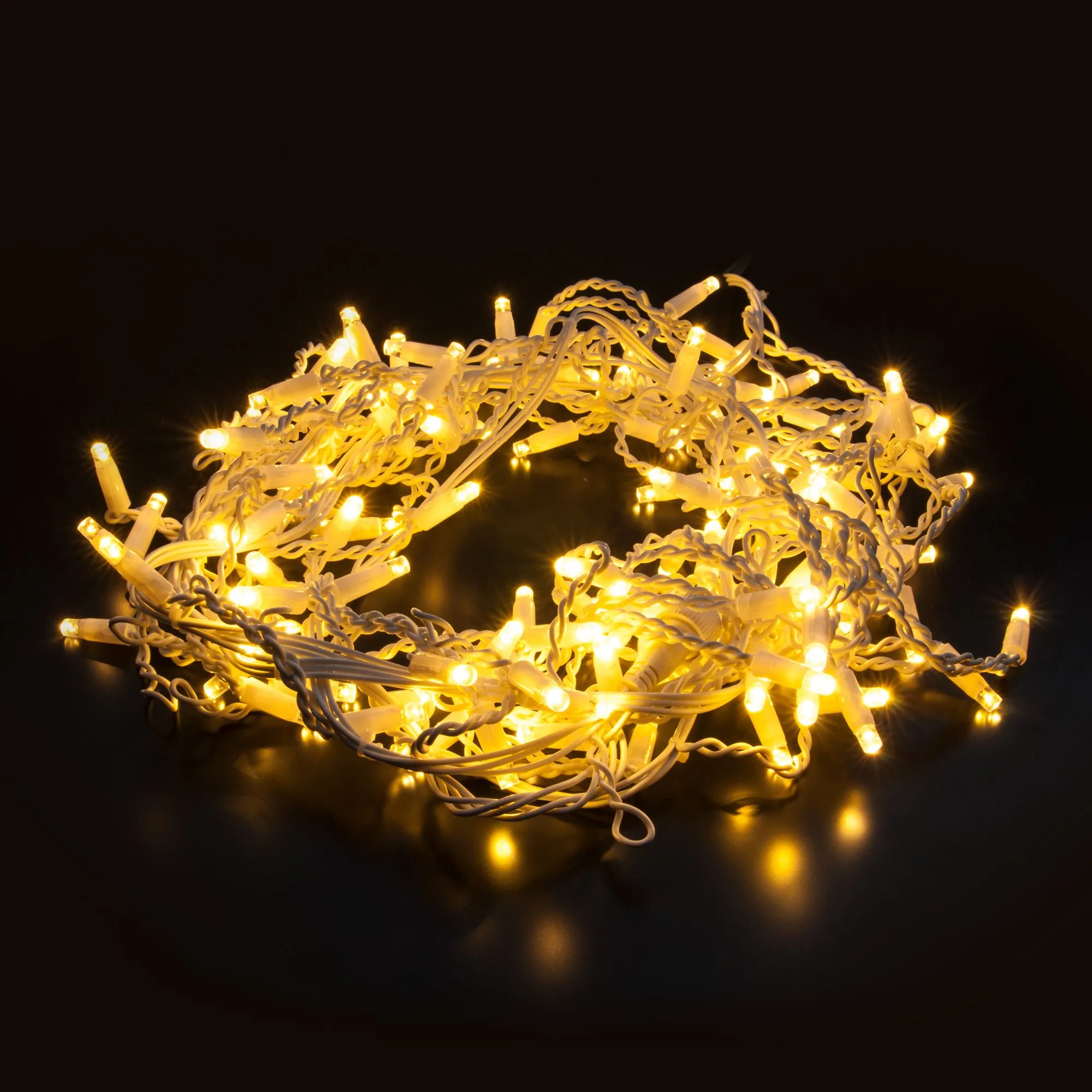 Праздничная гирлянда занавес теплый белый с эффектом мерцания 2*3м IP65 200-101 Elektrostandard Euro - Фото 4