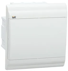 PRIME Корпус пластиковый ЩРВ-П-6 модулей встраиваемый белый/белая дверь IP41 IEK MKP82-V-06-WD-41-20