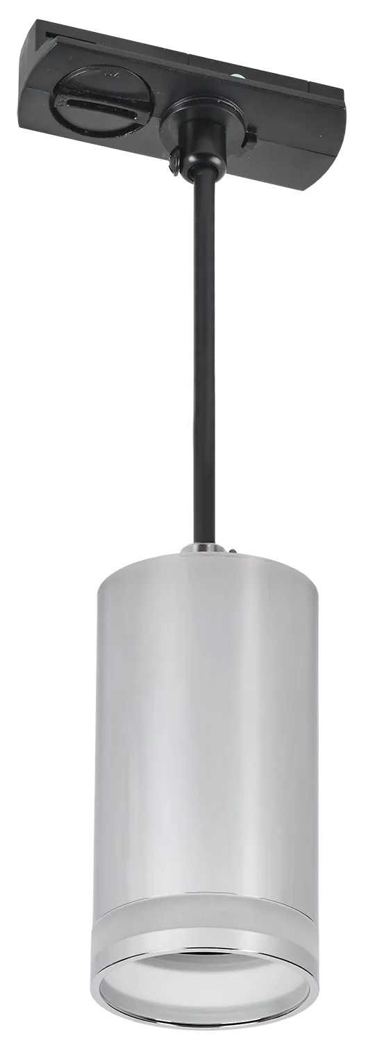 LIGHTING Светильник 4117 декоративный трековый подвесной под лампу GU10 хром IEK LT-UCB0-4117-GU10-1-K23